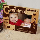 Personalized Grandma Frame - all about Grandma